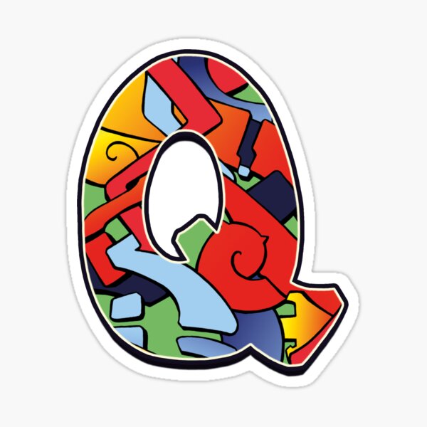 Item preview, Letter Q Color designed and sold by Dmitri Art.