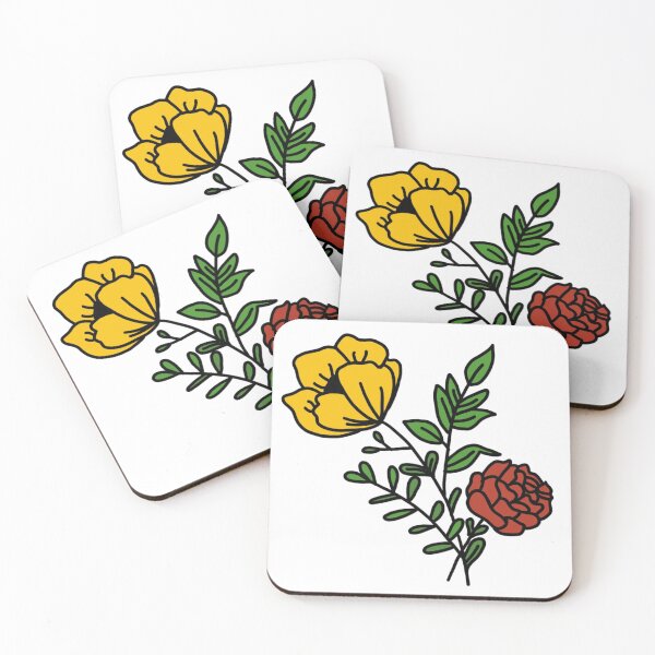 Item preview, Red and yellow flower designed and sold by megan1007.