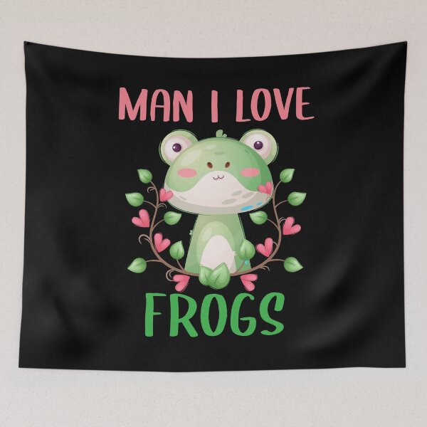 Item preview, Man I love Frogs designed and sold by FoxShop.