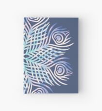 Peacock feathers / Mandala Hardcover Journal
