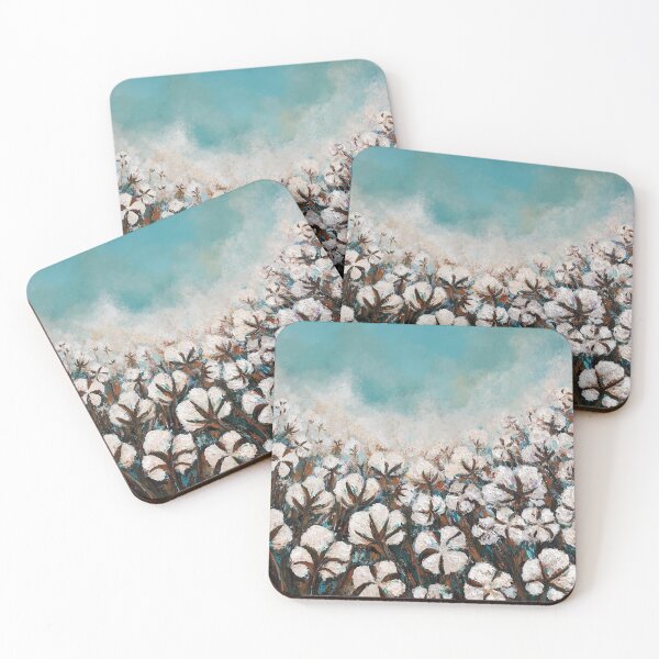 Item preview, Blossoming cotton flower designed and sold by Roy & Tiffany.