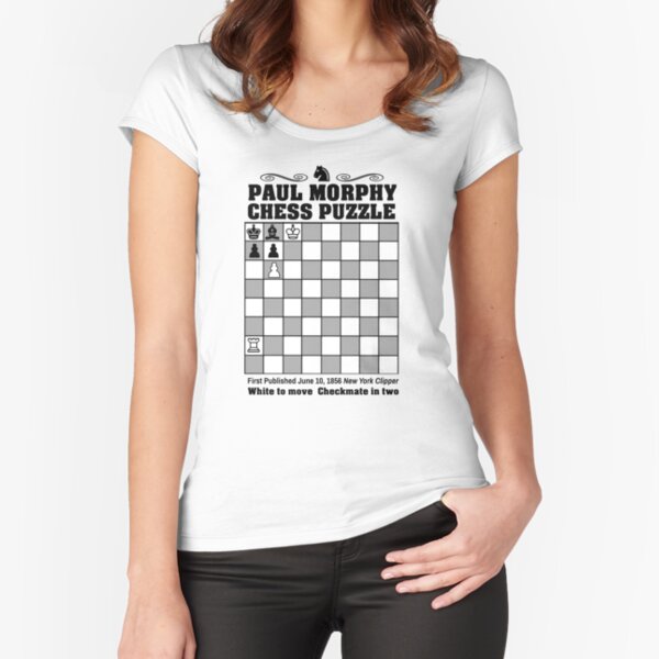 Paul Morphy--Chess Puzzle | iPad Case & Skin