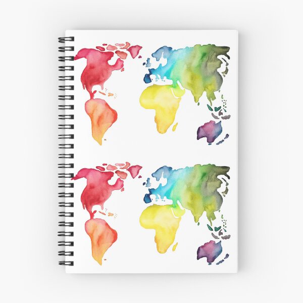 Item preview, Watercolour Rainbow World designed and sold by MinaP.
