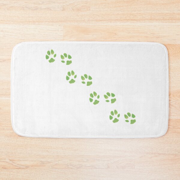 Item preview, Green dog tracks designed and sold by magenta-dream.