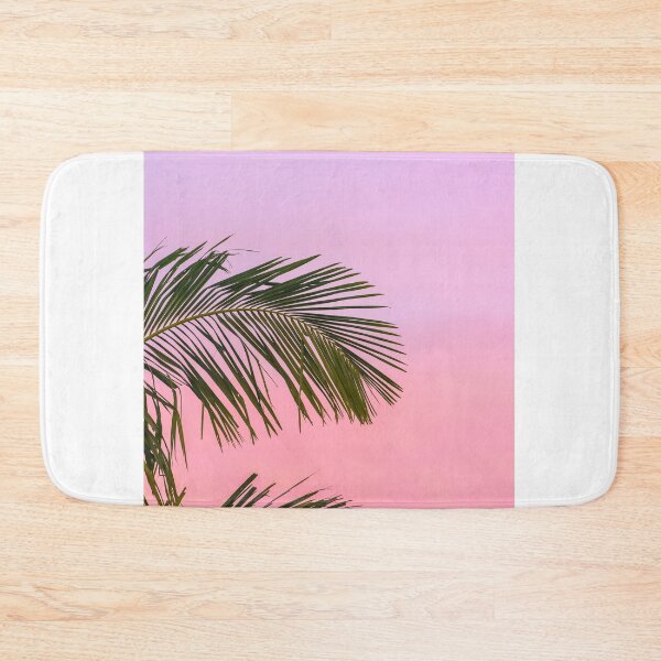 Item preview, Pink Sunset Palm Tree Leaf designed and sold by newburyboutique.