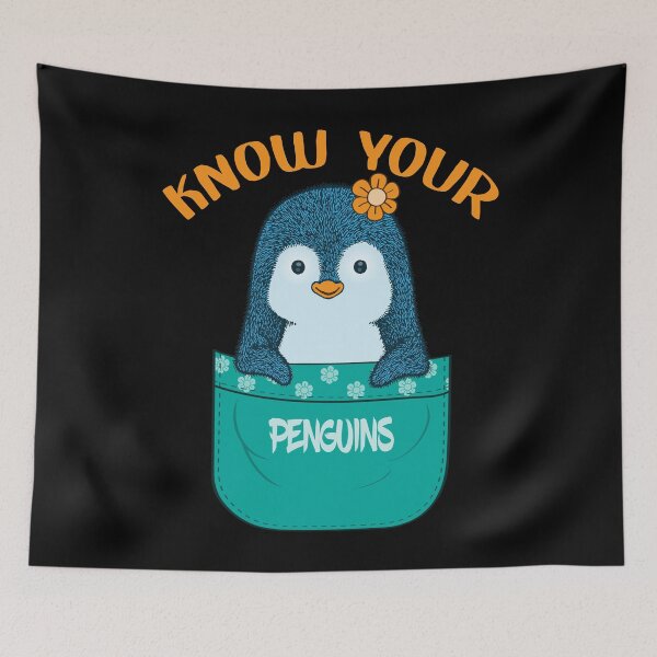 Item preview, Know Your Penguins designed and sold by FoxShop.