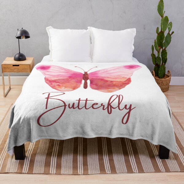 Item preview, Lovely pink butterfly illustration designed and sold by BellaNora.
