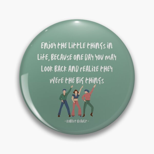 Item preview, Enjoy the little things in life because one day you may look back and realise they were the big things Quote designed and sold by Arts-And-Things.