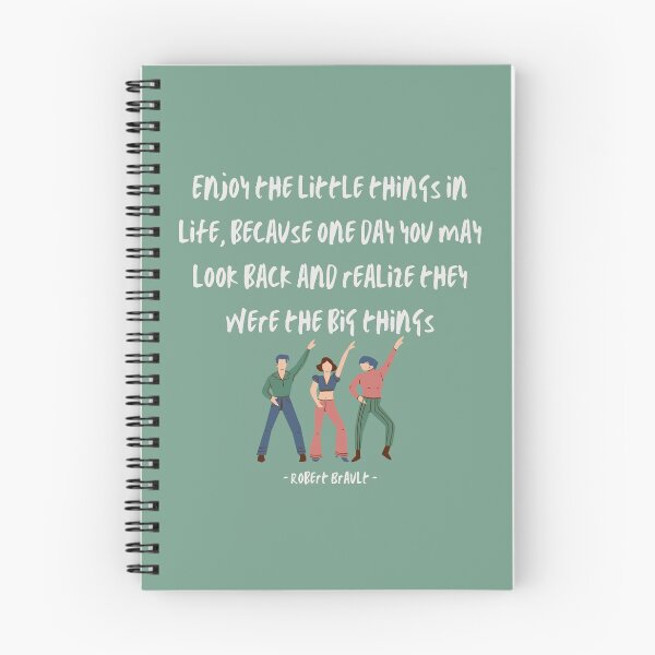 Item preview, Enjoy the little things in life because one day you may look back and realise they were the big things Quote designed and sold by Arts-And-Things.