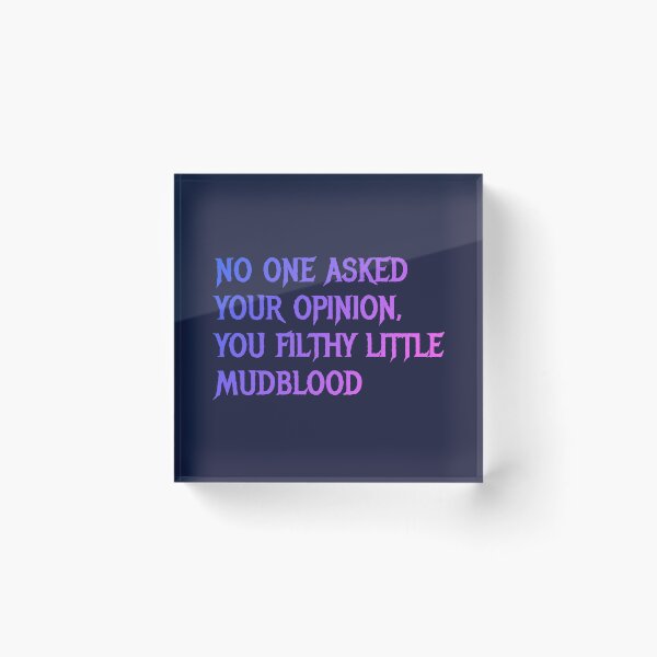 Item preview, No one asked your opinion designed and sold by designdroplet.