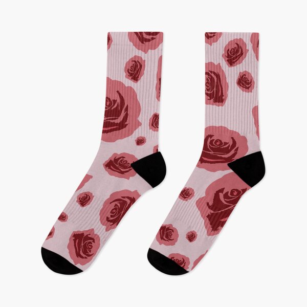 Item preview, Retro rose bloom texture on pink background designed and sold by 26Common.