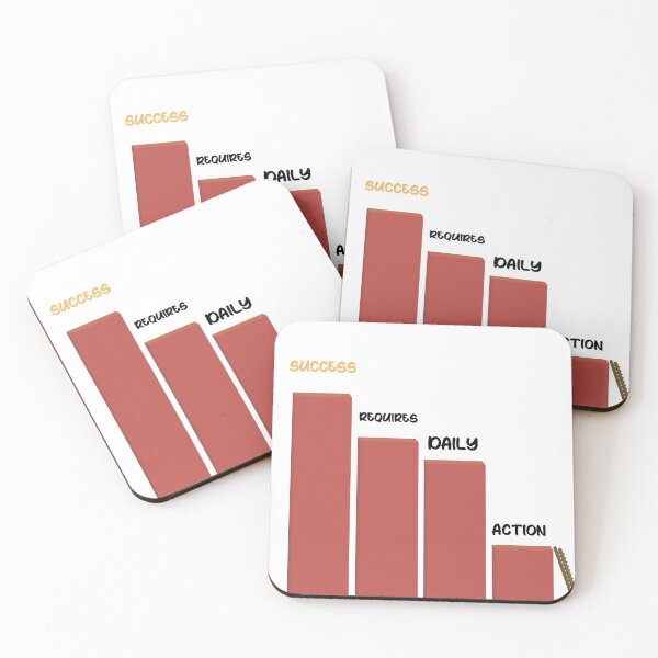 Item preview, success requires daily action designed and sold by Ni Faycal.