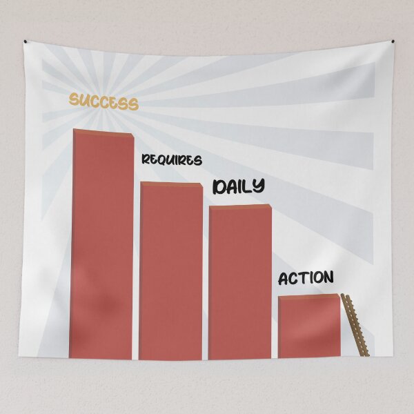 Item preview, success requires daily action designed and sold by Ojoe studio.