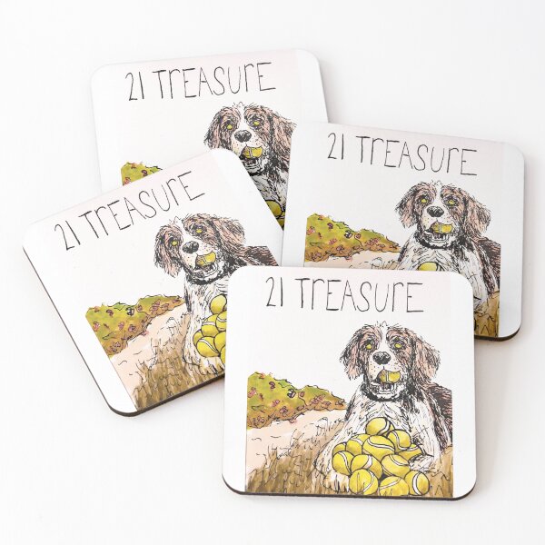 Item preview, Dog with tennisballs inktober 2019  designed and sold by Lynnrts.
