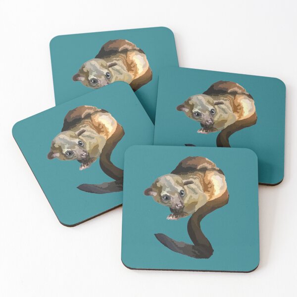 Item preview, K is for Kinkajou Keeper ,Kinkajou Keeper Design – Dedicated Tropical Mammal Care and Wildlife Keeper Artwork designed and sold by PrettylittlepastelUk.