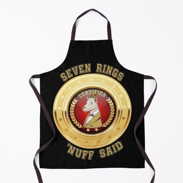 Item preview, SEVEN RINGS 'NUFF SAID CERTIFIED G.O.A.T designed and sold by PhillDaPhlava.