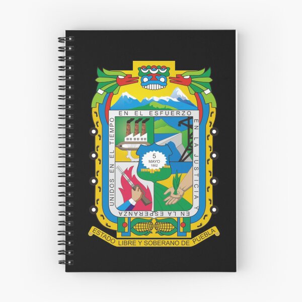 Artikelvorschau, Puebla Flag Wappen entworfen und verkauft von mikoala50.