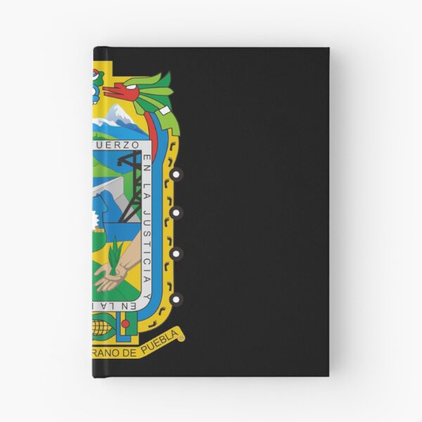 Item preview, puebla flag coat of arms designed and sold by mikoala50.