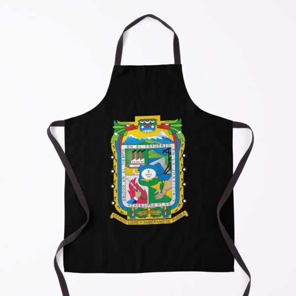 Item preview, puebla flag coat of arms designed and sold by mikoala50.