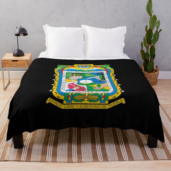 Item preview, puebla flag coat of arms designed and sold by mikoala50.
