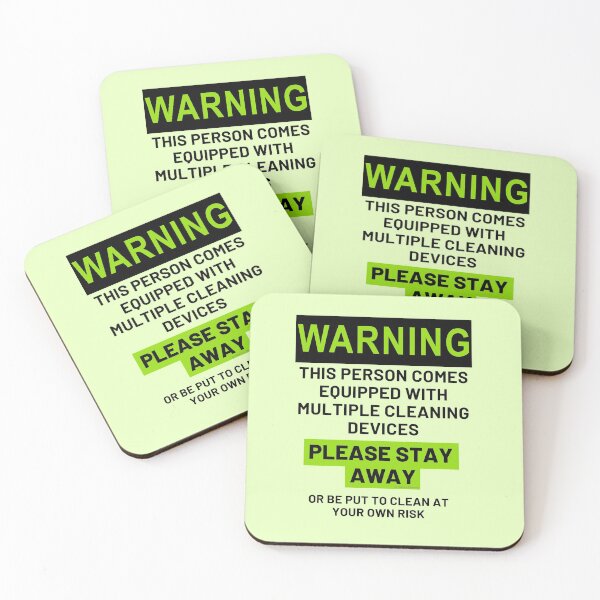 Item preview, At Your Own Risk House Cleaning Warning Fun Humor designed and sold by SavvyCleaner.