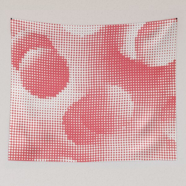Item preview, Red Abstract Dots  designed and sold by redoARTstore.