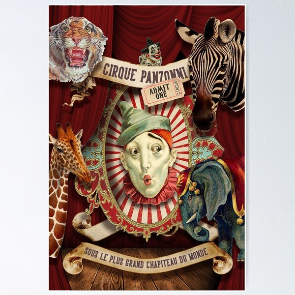 Item preview, Vintage Circus designed and sold by Socuty.