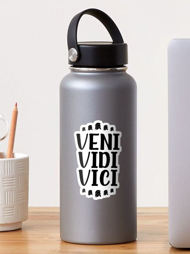 Veni Vidi Vici Sticker for Sale by V-Universe