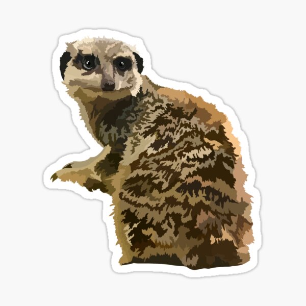 Artikel-Vorschau von M steht für Erdmännchen, designt und verkauft von thezoogirl.