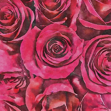 Artwork thumbnail, Red Roses by Jason Tompkins