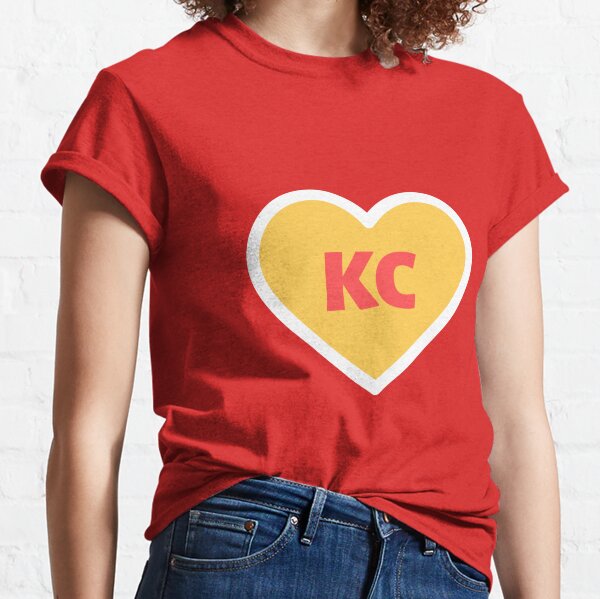 Charlie Hustle KC Heart Tee Red/Gold L