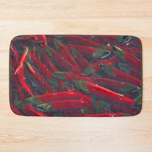 Item preview, Spawning Salmon, Sockeye, Alaska designed and sold by AlaskaExtreme.