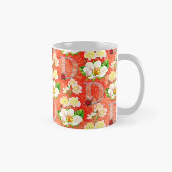 Item preview, Floral Letter D patterns  designed and sold by MoSaid.