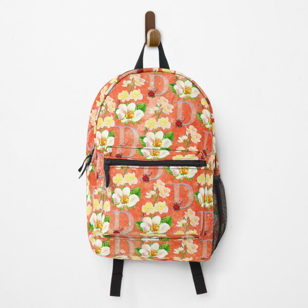 Item preview, Floral Letter D patterns  designed and sold by MoSaid.