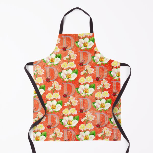 Item preview, Floral Letter D patterns  designed and sold by MoSaid.