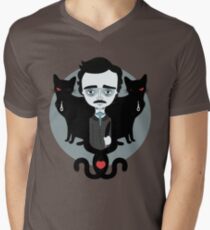 Edgar Allan Poe Men's V-Neck T-Shirt