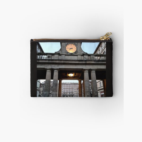 Item preview, Frankfurter Allee Berlin Old clock on pillars designed and sold by Nickibeutel.