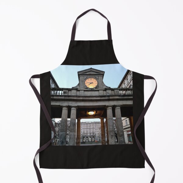 Item preview, Frankfurter Allee Berlin Old clock on pillars designed and sold by Nickibeutel.