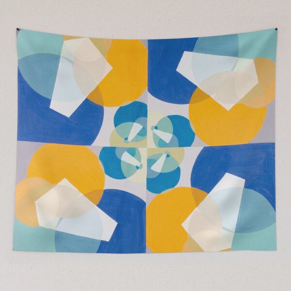 Item preview, Green Squares by Joseph Schillinger designed and sold by redoARTstore.