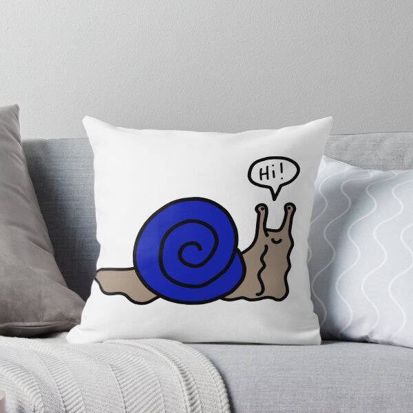 Item preview, Dark Blue Snail Friend designed and sold by TitchandCo.
