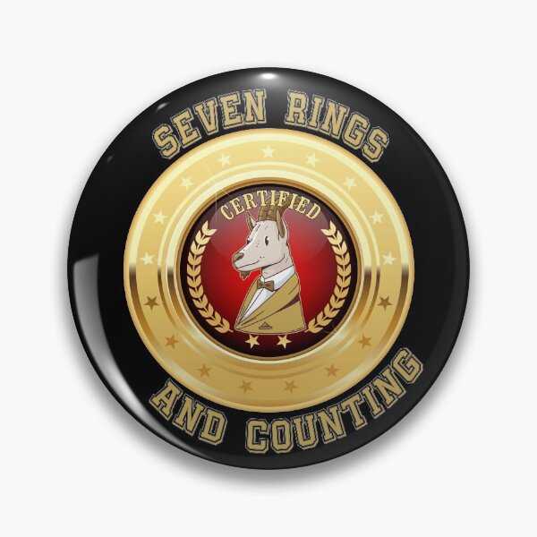 Item preview, SEVEN RINGS AND COUNTING CERTIFIED G.O.A.T designed and sold by PhillDaPhlava.