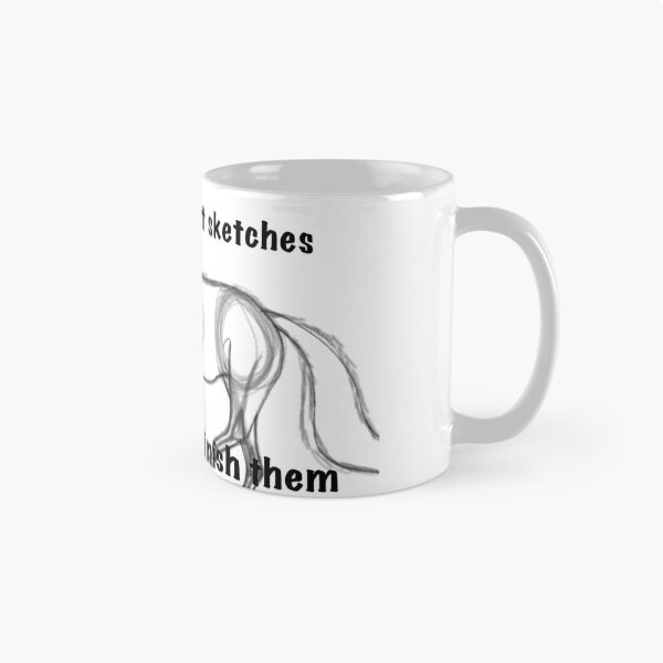 Item preview, I start sketches but never finish designed and sold by Paige0806.