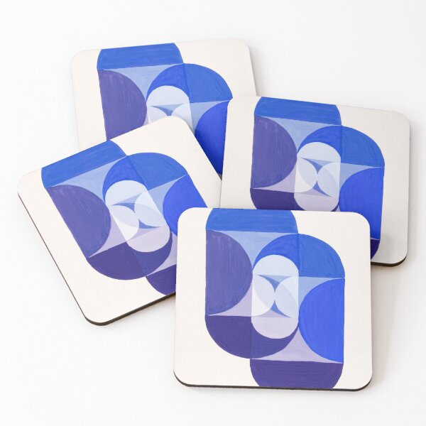 Item preview, Key Blue by Joseph Schillinger designed and sold by redoARTstore.