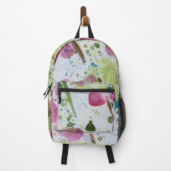 Item preview, “Floral Fantasy”. Vibrant Splattered Watercolours. designed and sold by Angela Haig-Harrison.