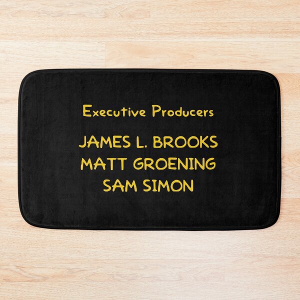 Item preview, Simpson's Executive Producers designed and sold by Free-Cat.