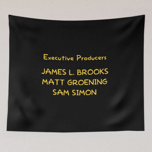 Item preview, Simpson's Executive Producers designed and sold by Free-Cat.