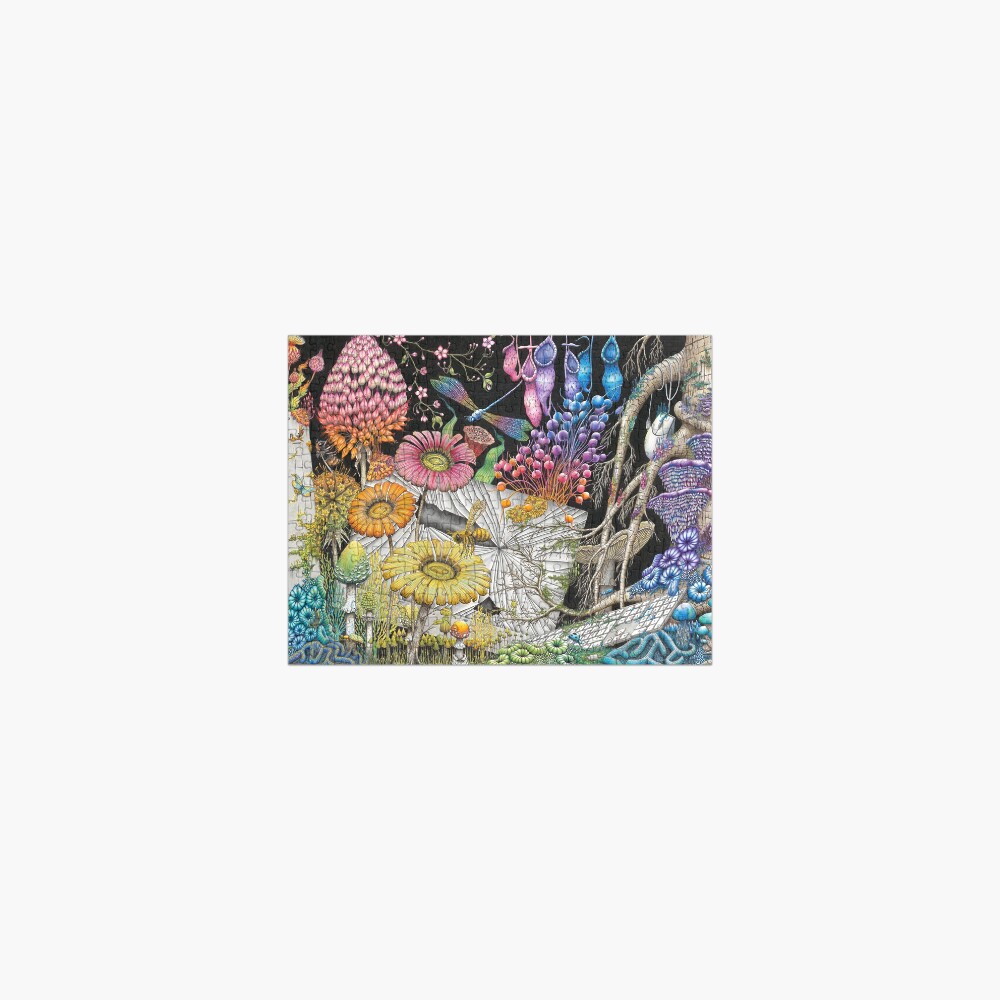 Improved Desktop, Broken Computer in a Rainbow Forest Jigsaw Puzzle