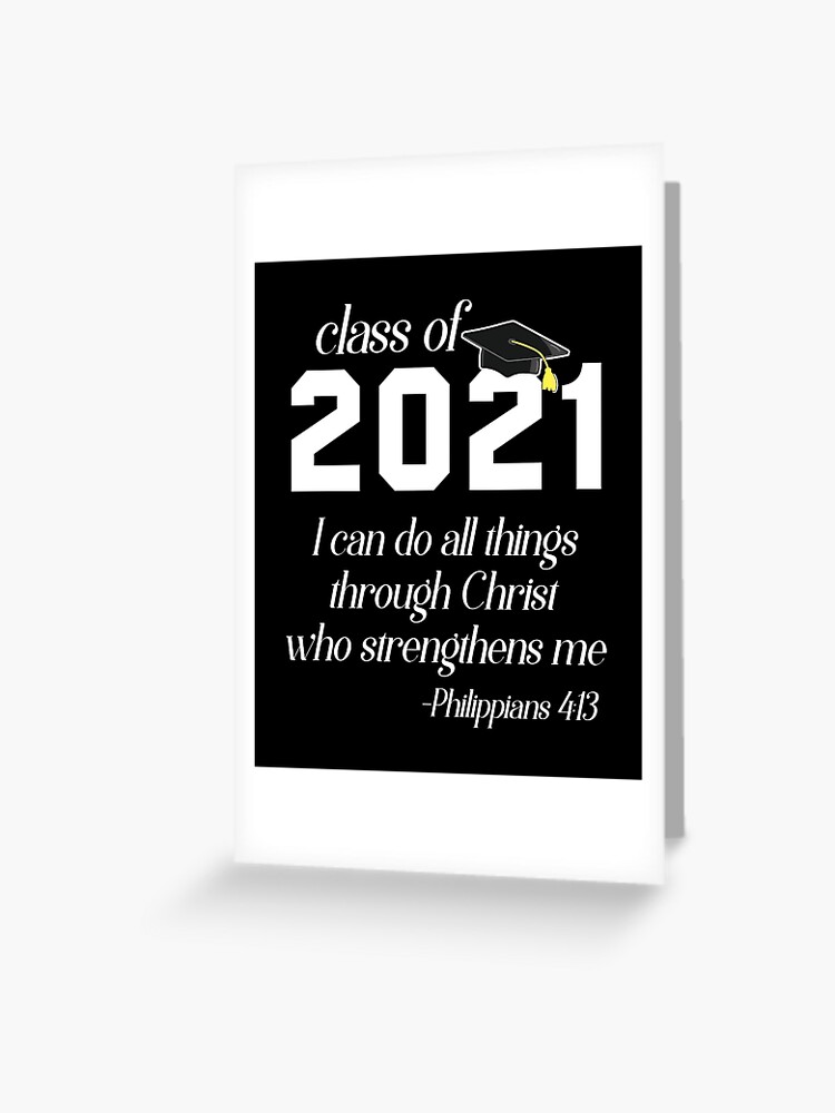 2021 Religious Graduation Design / Scripture Graphic Quote design" Greeting Card for Sale by CreatedByHeidi | Redbubble 2021 Religious Graduation Design / Scripture Graphic Quote design" Greeting Card for Sale by CreatedByHeidi | Redbubble
