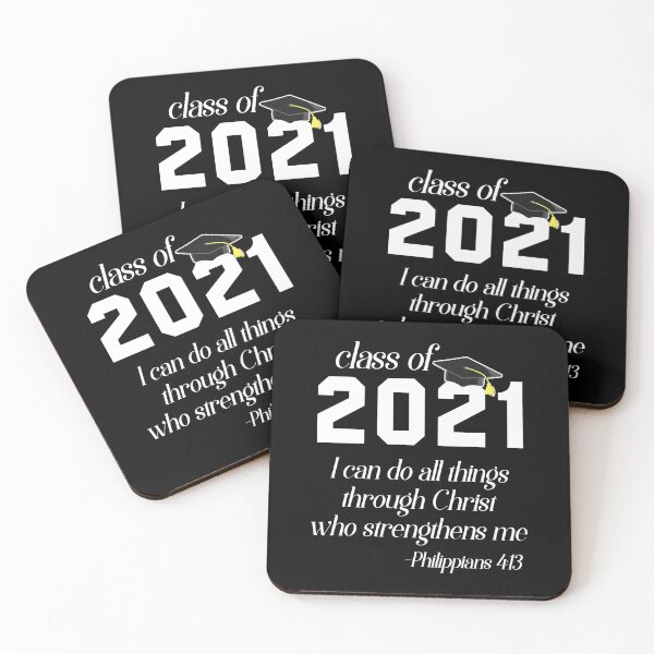 Item preview, 2021 Religious Graduation Design / Scripture Graphic Quote design designed and sold by CreatedByHeidi.
