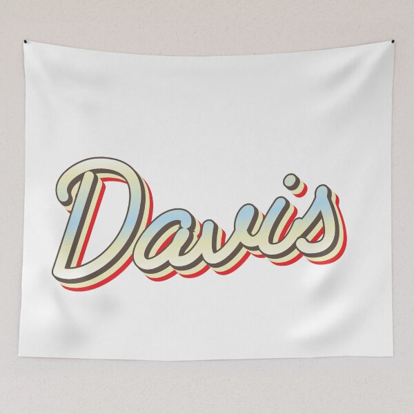 Item preview, Davis College Town Script 1 designed and sold by Lokalista.